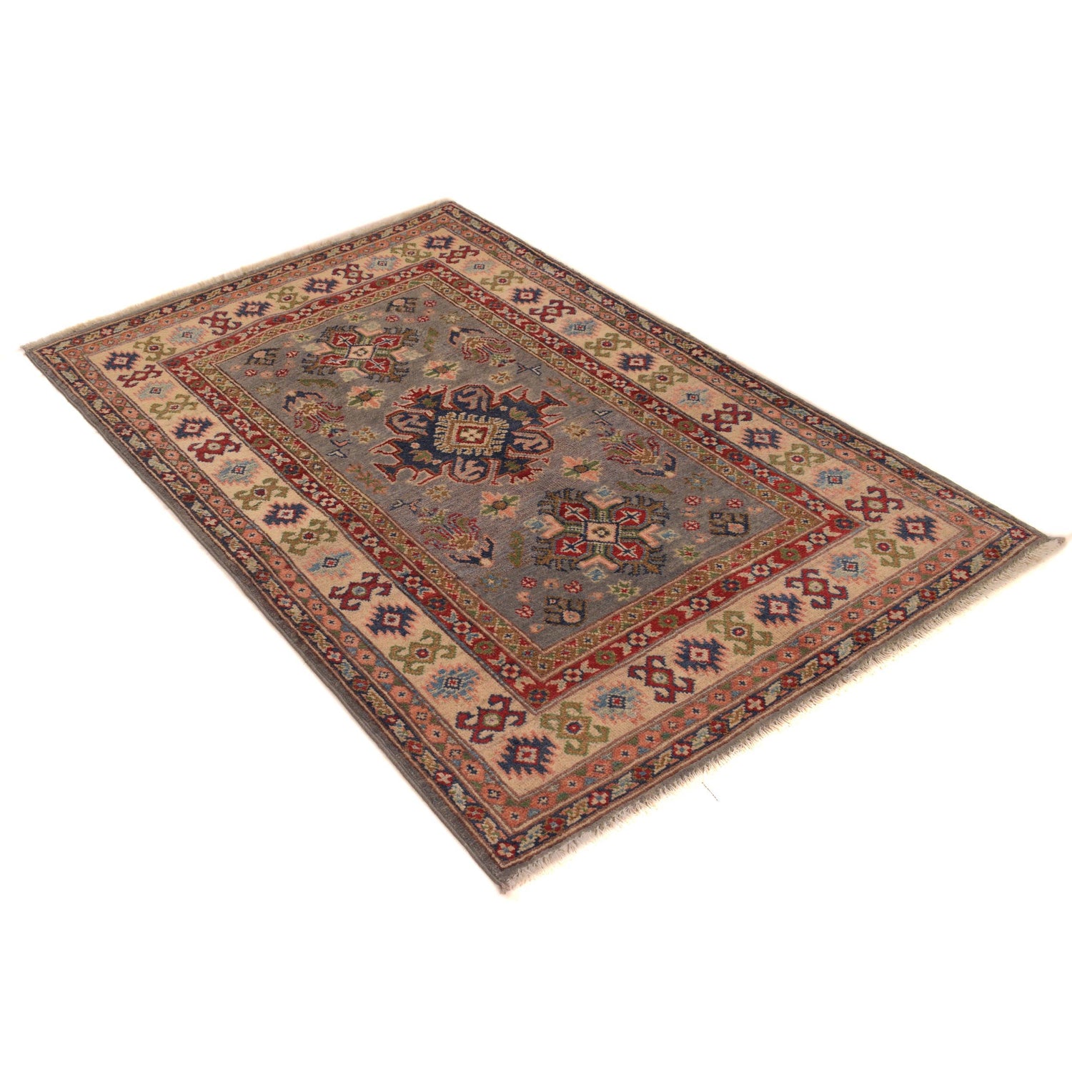 Oriental Kazak Rug 3' 3" x 5' 0" (ft) - No. B34198