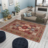 Oriental Mamluk Carpet 3' 3" x 4' 10" (ft) - No. B34606