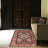 Oriental Kazak Rug 3' 2" x 4' 8" (ft)- No. B34609