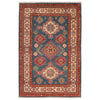 Blue Color Kazak Rug 3' 3" x 5' 0" (ft)- No. B34624