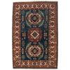 Blue Color Kazak Rug 3' 3" x 5' 1" (ft)- No. B34662