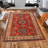 Oriental Kazak Rug 4' 2" x 5' 7" (ft) - No. B34666