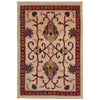 Ivory Color Kazak Rug 2' 7 x 4' 0 (ft) - No. B34671