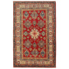 Red Color Kazak Rug 3' 10" x 6' 3" (ft) - No. B34672