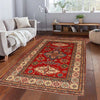 Hand Knotted Kazak Rug 3' 11" x 5' 10" (ft) - No. B34673