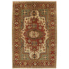 Hand Knotted Persian Design Heriz Rug 3' 5" x 5' 0" (ft) - No. B34683