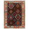 Handmade Vegetable Kilim 5' 0 x 6' 6 (ft) - No. B34720