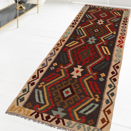 Vegetable Kilim Runner 2' 9" x 10' 0" (ft) - No. B34733