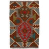 Handmade Vegetable Kilim 2' 0" x 3' 0" (ft) - No. B35107