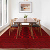 Traditional Red Fil pa Carpet 6' 10" x 9' 3" (ft) - No. B35148