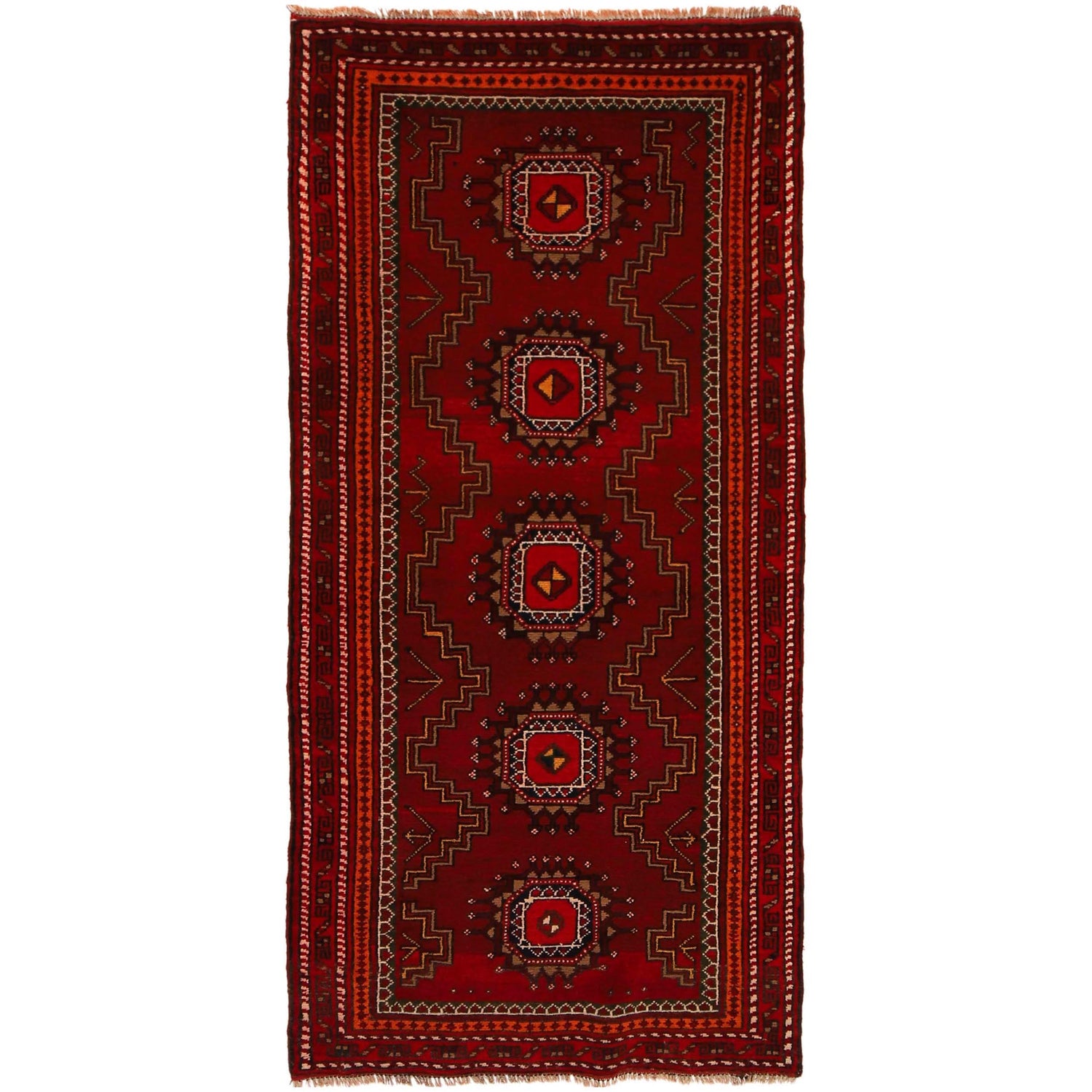 Handmade Baluchi Runner 2' 11" x 6' 2" (ft) - No. B35176