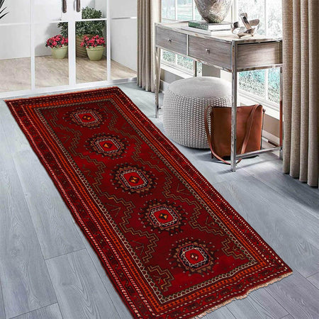 Handmade Baluchi Runner 2' 11" x 6' 2" (ft) - No. B35176