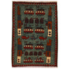 Hand Knotted War Rug 2' 1" x 2' 11" (ft) - No. B35423