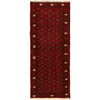 Hand Knotted Bokhara Wool Runner Rug 2' 4 x 5' 8 (ft) - No. B35797
