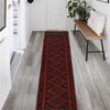 Red Color Mashwani Short Runner 2' 1" x 8' 10" (ft) - No. B35815