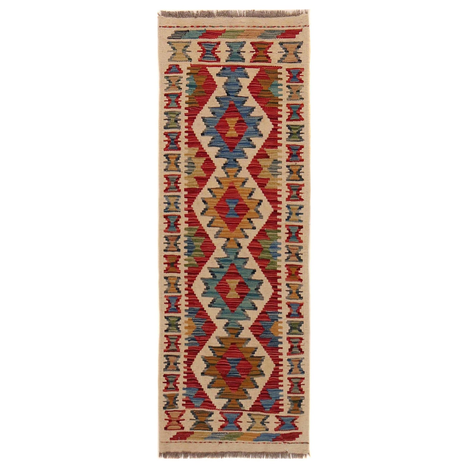 Vegetable Kelim Runner 1' 8" x 4' 10" (ft)- No. B35866