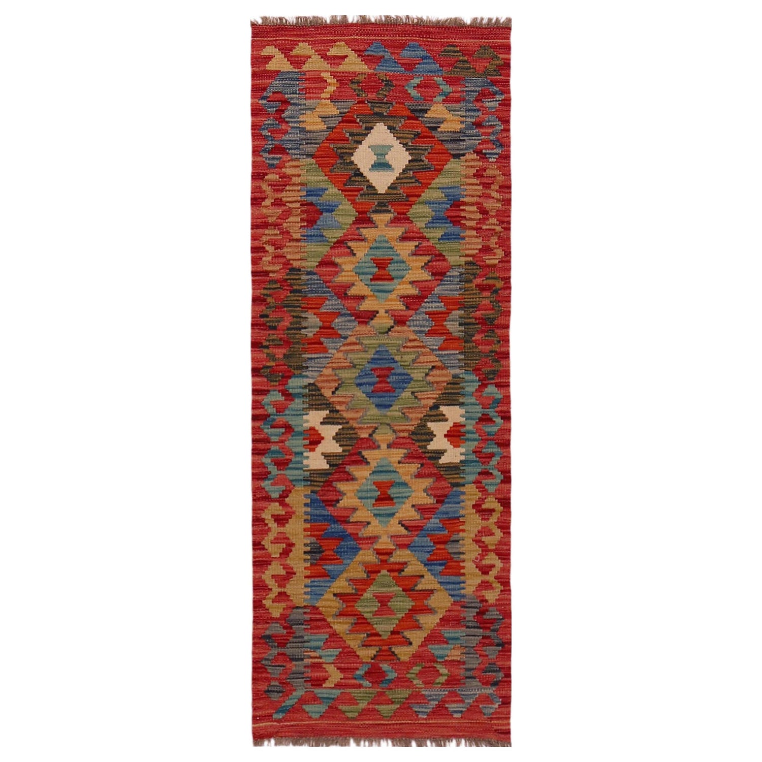 Vegetable Kilim Runner 1' 9" x 5' 0" (ft)- No. B35869