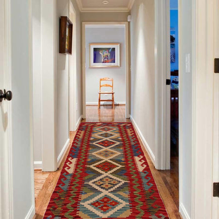 Vegetable Kelim Runner 1' 10" x 5' 0" (ft)- No. B35872