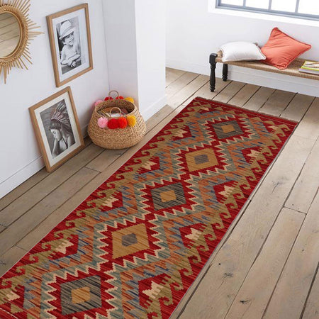 Vegetable Kilim Runner 1' 10" x 5' 0" (ft)- No. B35873