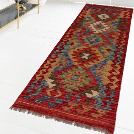Vegetable Kilim Runner 1' 9" x 5' 1" (ft)- No. B35875