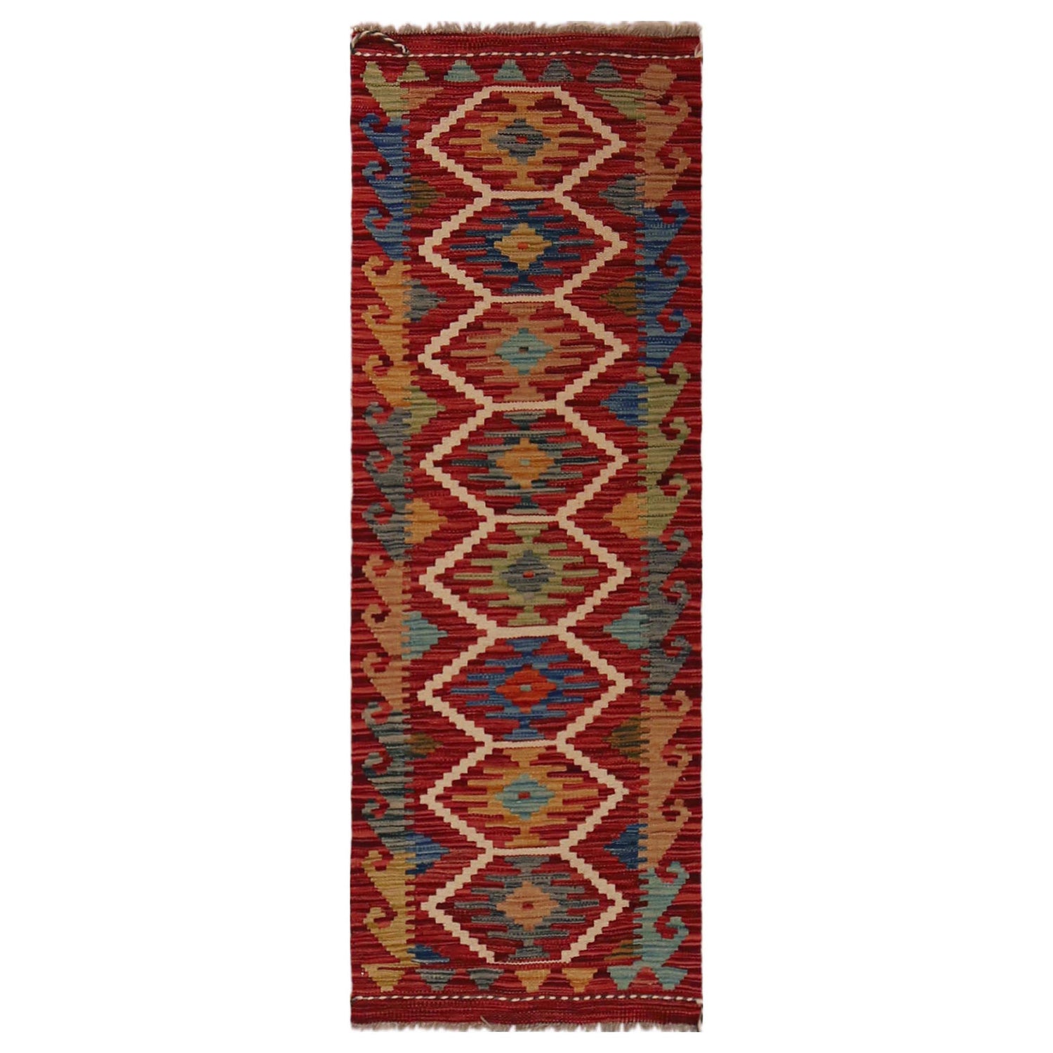 Vegetable Kelim Runner 1' 8" x 4' 9" (ft)- No. B35876
