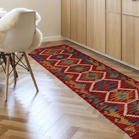 Vegetable Kelim Runner 1' 8" x 4' 9" (ft)- No. B35876