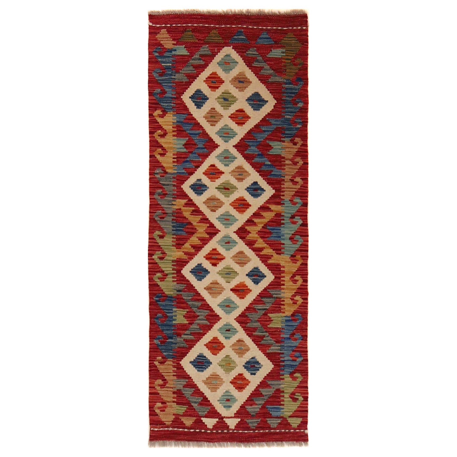 Vegetable Kilim Runner 1' 8" x 4' 9" (ft)- No. B35881