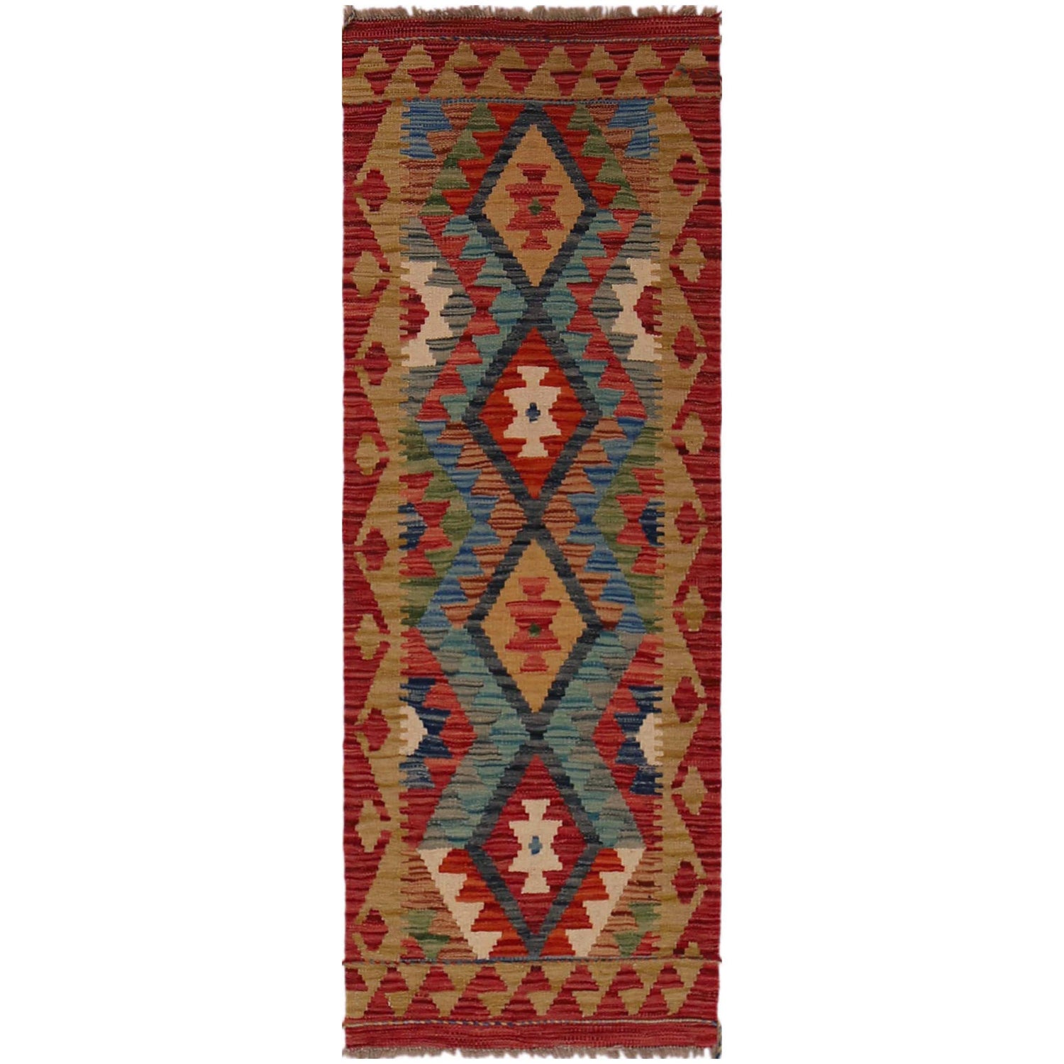 Vegetable Kelim Runner 1' 8" x 4' 11" (ft)- No. B35882