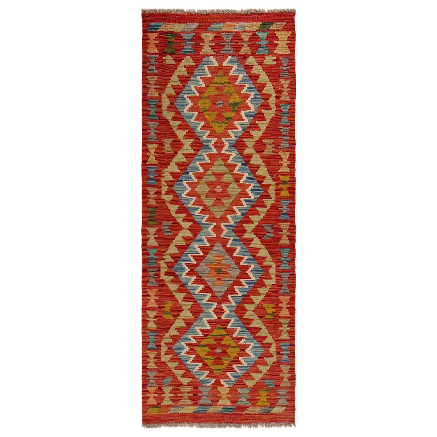 Vegetable Kilim Runner 1' 10" x 5' 2" (ft)- No. B35883