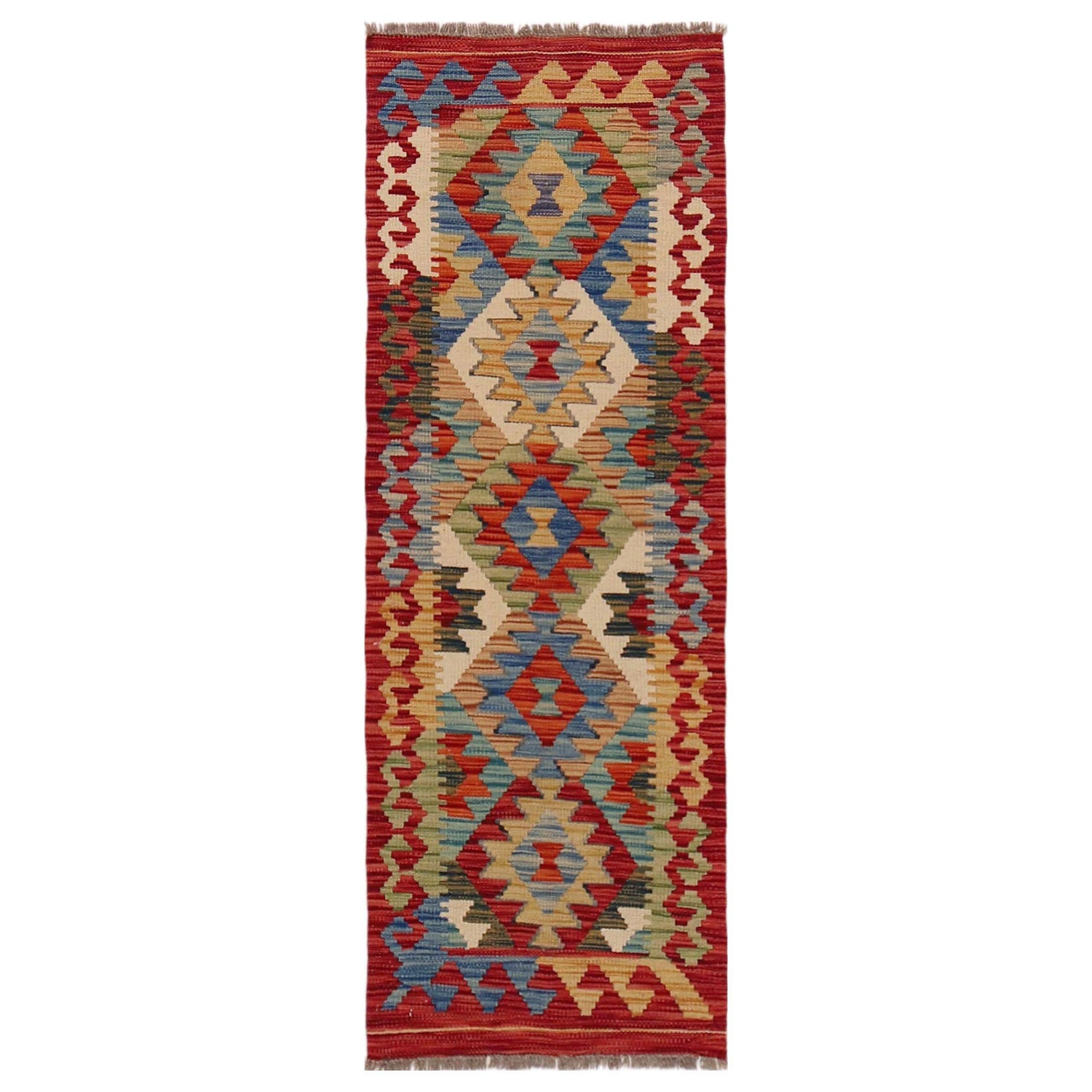 Vegetable Kilim Runner 1' 8" x 4' 11" (ft)- No. B35885