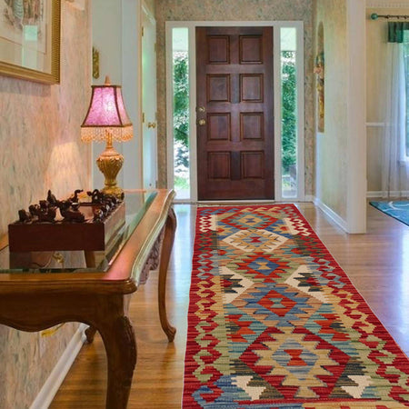 Vegetable Kilim Runner 1' 8" x 4' 11" (ft)- No. B35885