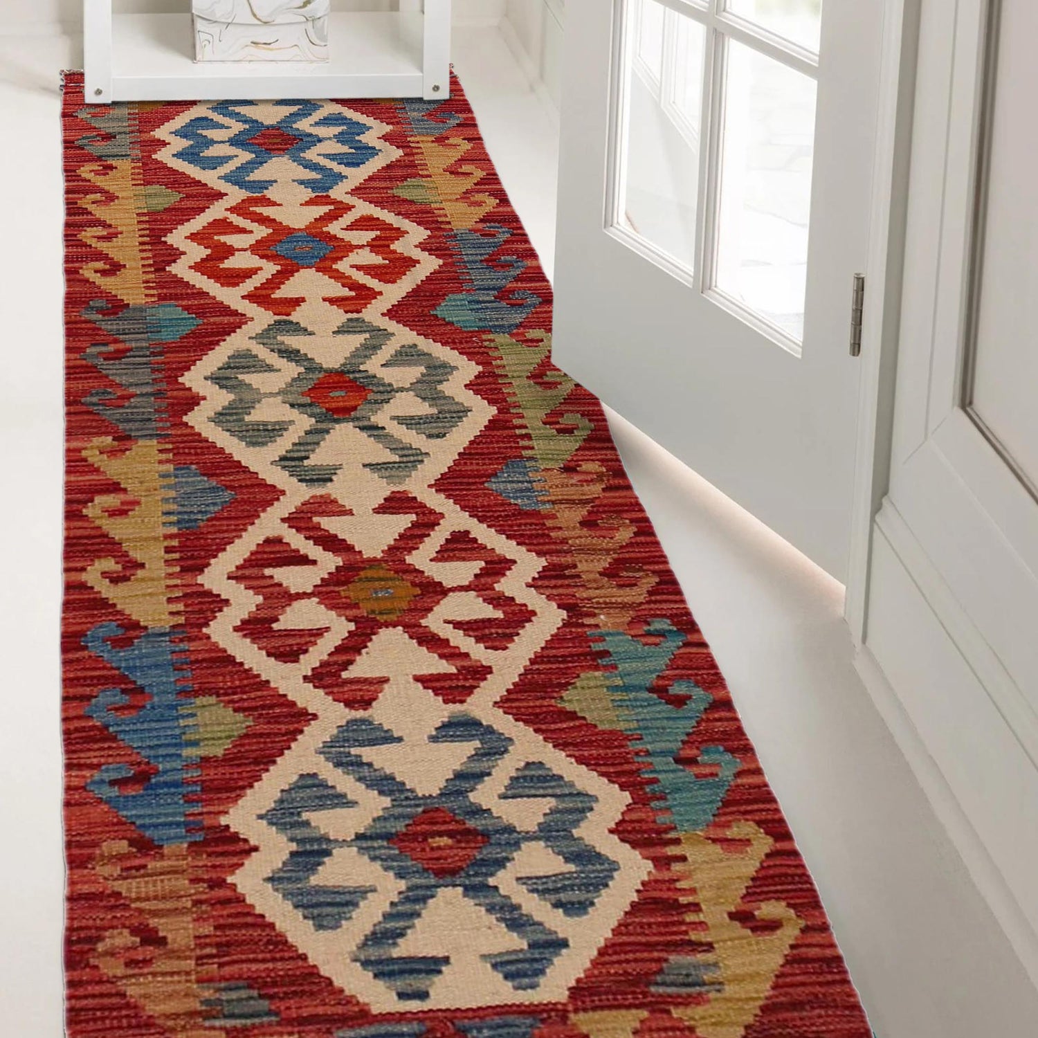 Vegetable Kilim Runner 1' 9" x 5' 0" (ft)- No. B35916