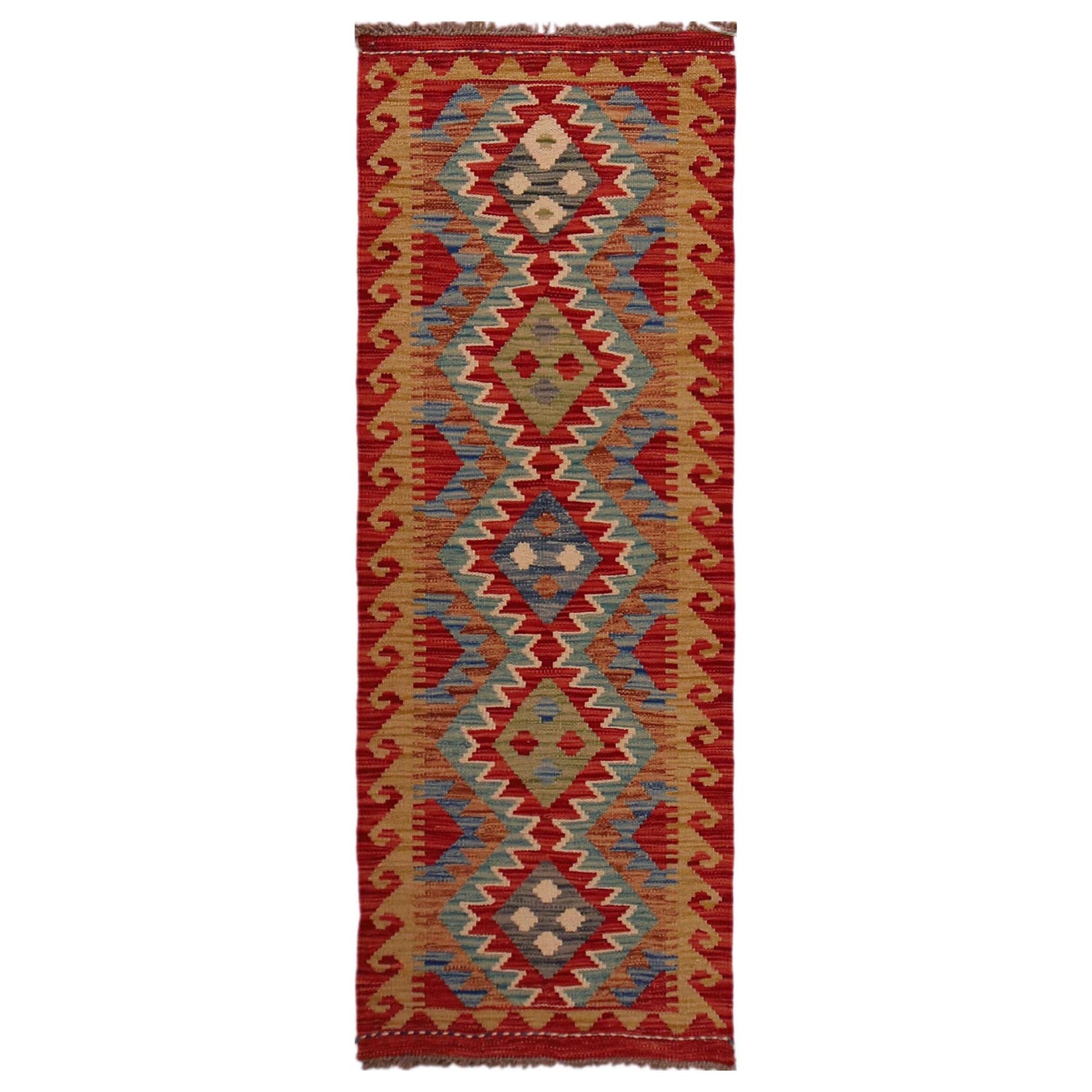 Vegetable Kelim Runner 1' 10" x 4' 11" (ft)- No. B35919