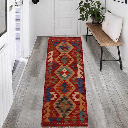 Vegetable Kilim Runner 1' 10" x 4' 9" (ft)- No. B35920