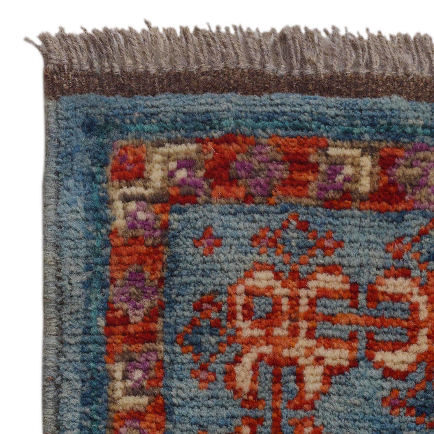 Hand Knotted Mamluk Rug 5' 7" x 7' 8" (ft) - No. B36515