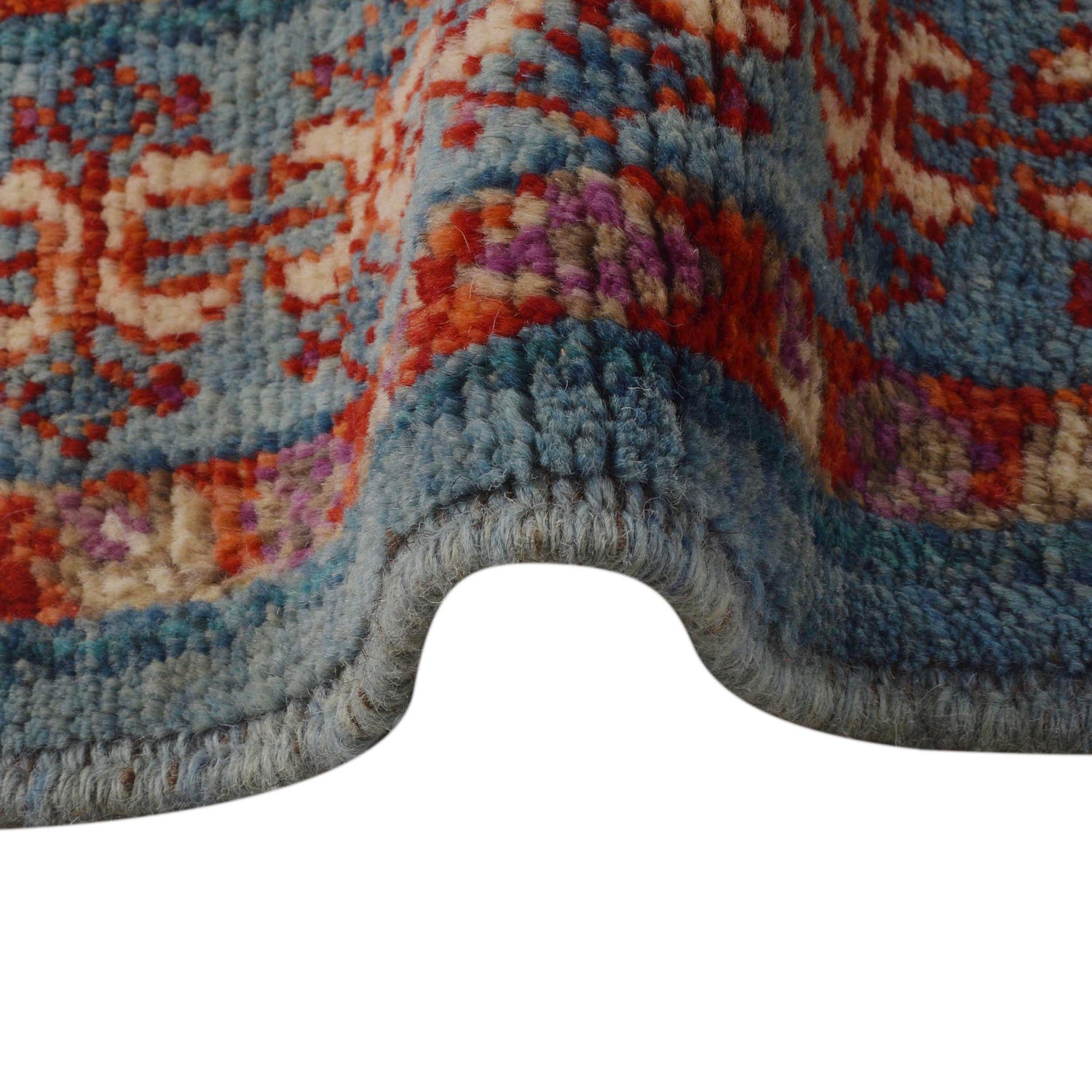 Hand Knotted Mamluk Rug 5' 7" x 7' 8" (ft) - No. B36515