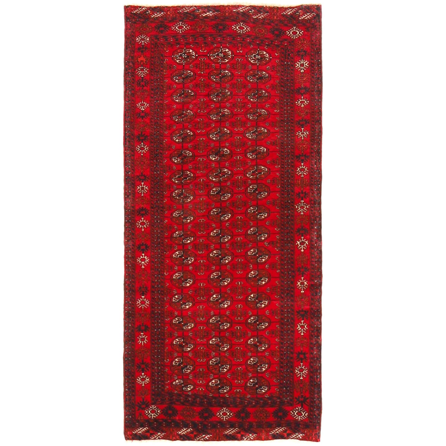 Handmade Bokhara Runner 2' 9" x 6' 2" (ft) - No. B36519