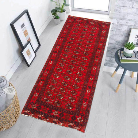 Handmade Bokhara Runner 2' 9" x 6' 2" (ft) - No. B36519