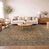 Floral Design Carpet 9' 6" x 12' 3" (ft) - No. B39595a