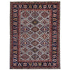 Grey Color Handmade Kazak Rug 6' 11" x 9' 11" (ft) - No. B39601