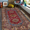 Fine Kazak Carpet 4' 0" x 5' 11" (ft) - No. B39604