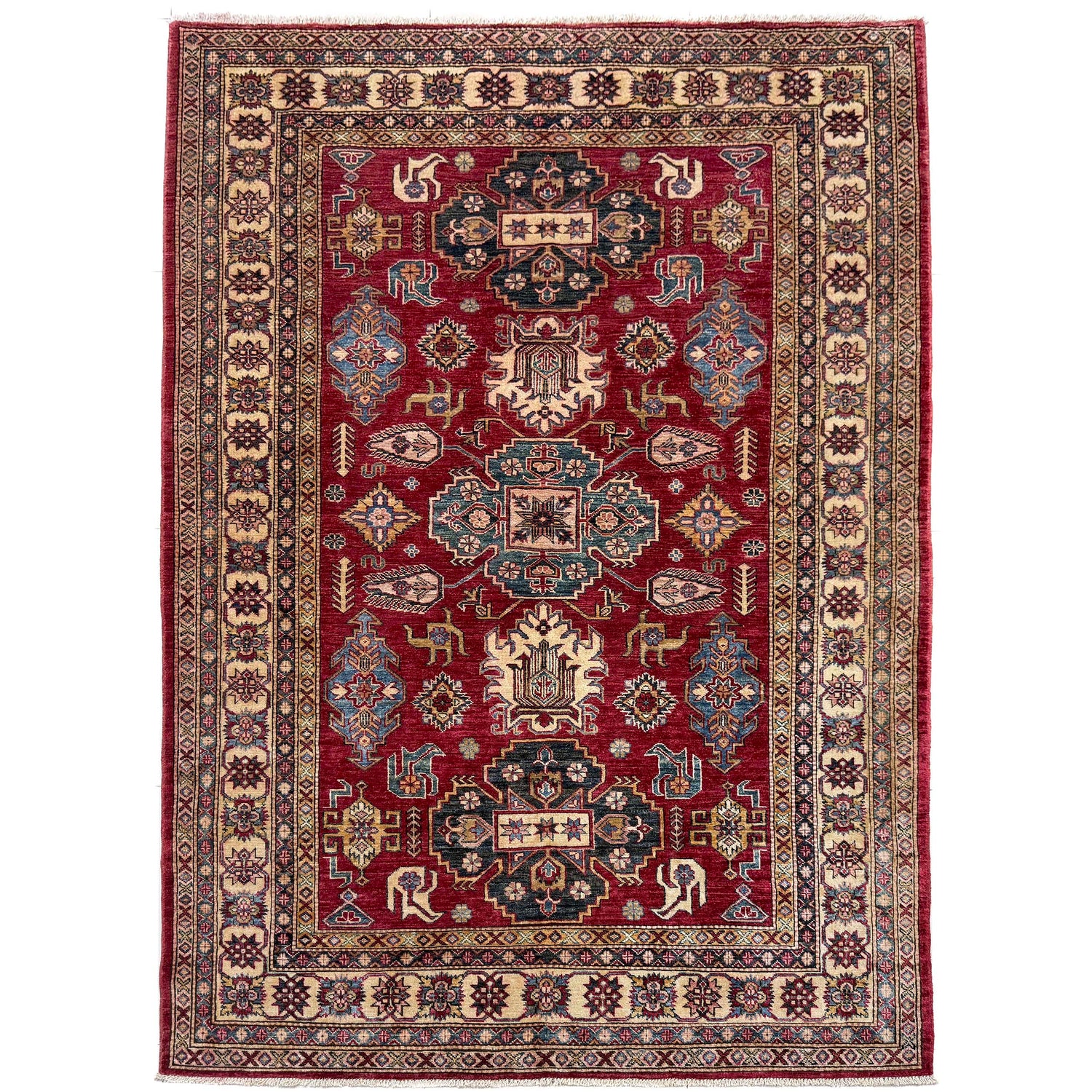Supreme Kazak Carpet 5' 10" x 8' 0" (ft) - No. B39605
