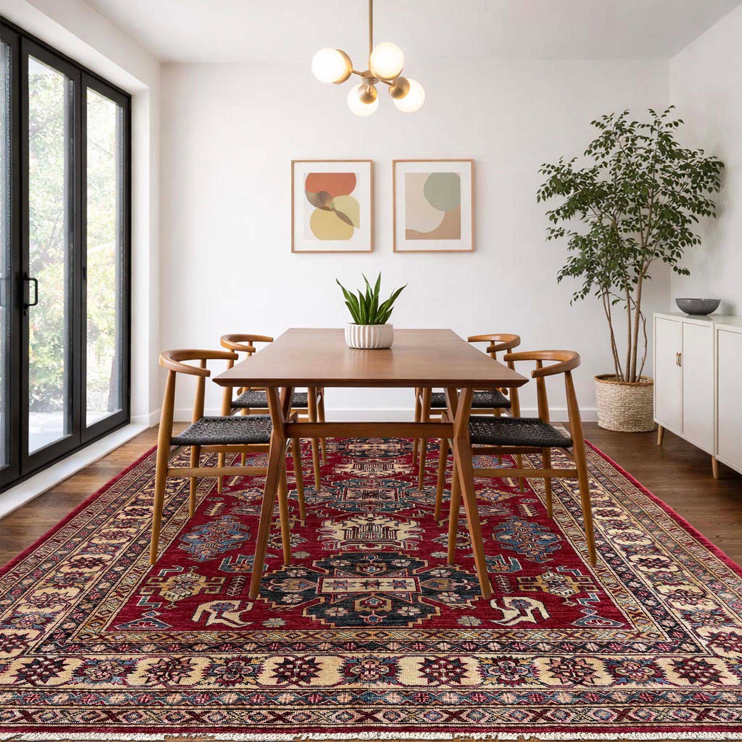 Supreme Kazak Carpet 5' 10" x 8' 0" (ft) - No. B39605