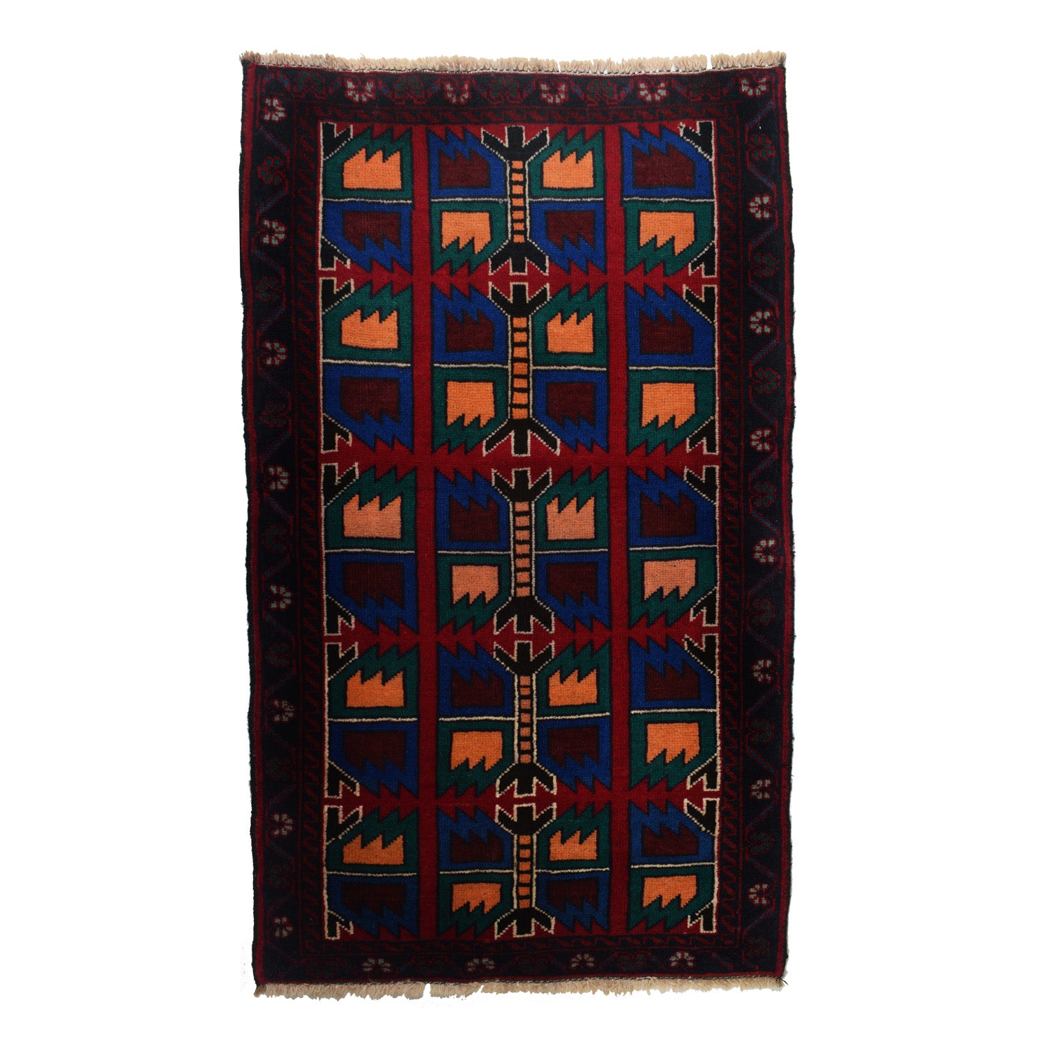 Baluch Small Size Rug 2' 8 x 4' 6 (ft) - No. G15735