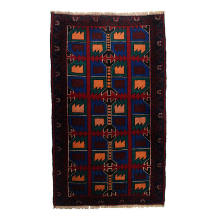 Baluch Small Size Rug 2' 8 x 4' 6 (ft) - No. G15735