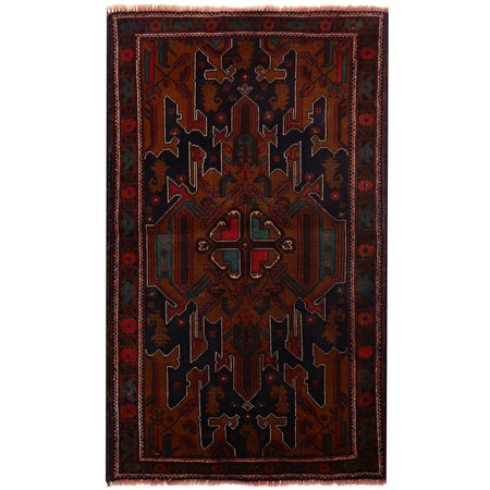 Baluchi Rug 2' 8 x 4' 6 (ft) - No. G16054