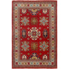 Hand Knotted Kazak Rug 5' 8 x 8' 7 (ft) - No. G19835