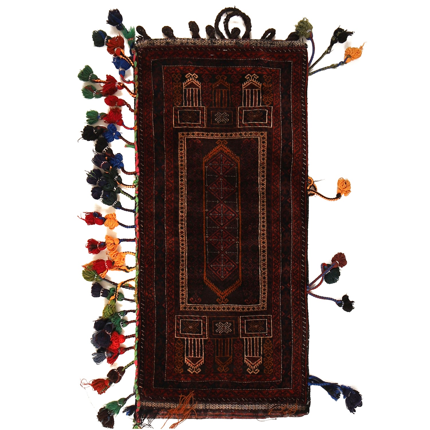 Hand Knotted Balisht Rug 1' 7 x 3' 7 (ft) - No. G22344