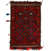 Hand Knotted Balisht Rug 1' 9 x 2' 9 (ft) - No. G22357