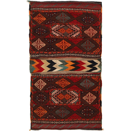 Baluch Saddle Bag 2' 5 x 4' 6 (ft) - No. G22484